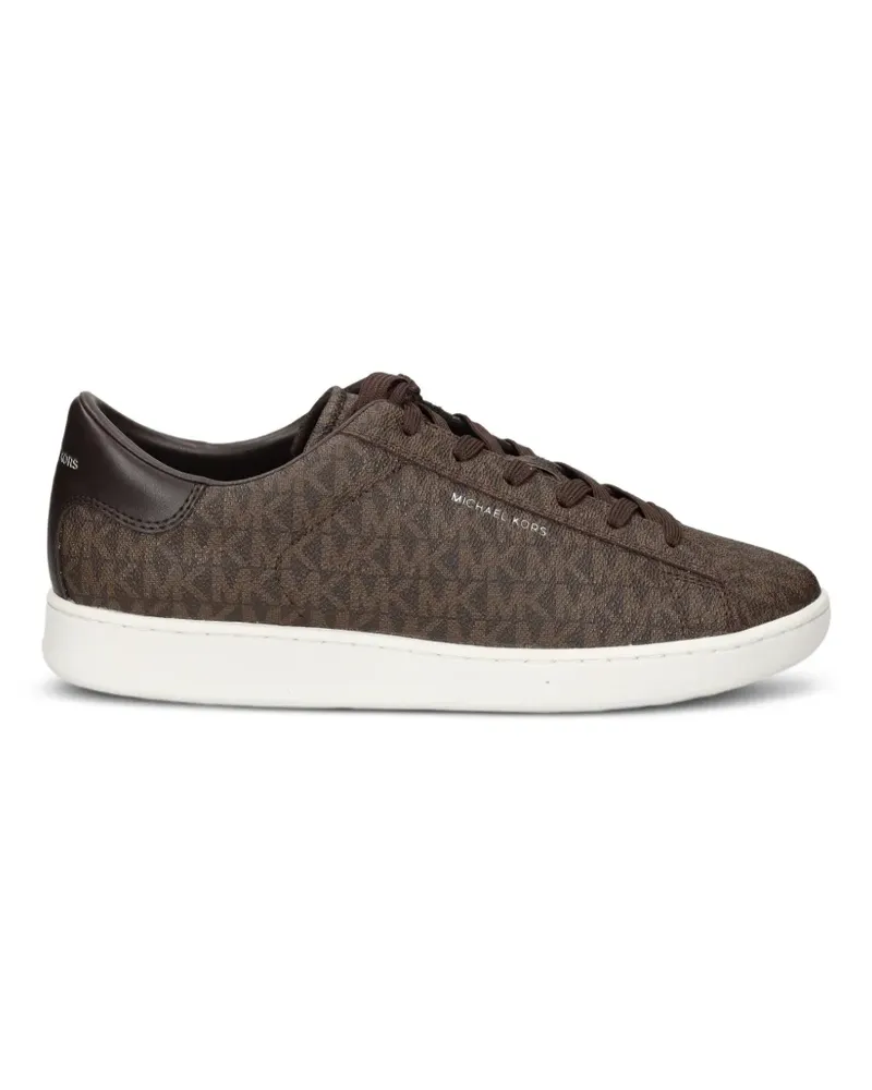 Michael Kors Sneakers mit Monogramm-Print - Braun Braun