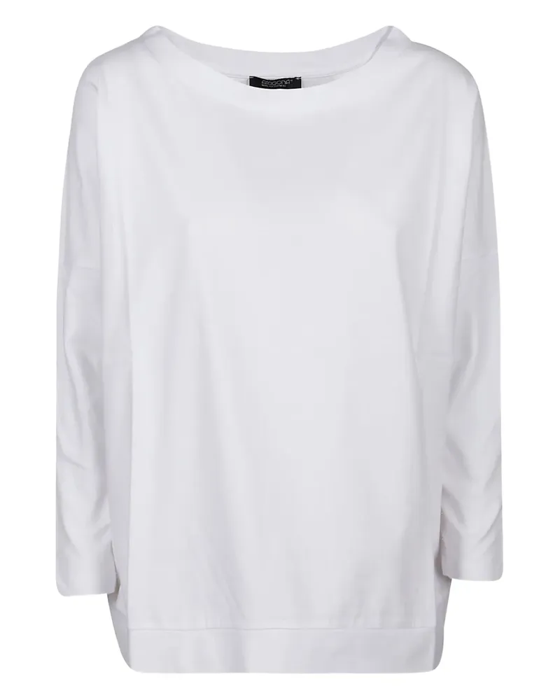 ARAGONA Klassisches T-Shirt - Weiß Weiß