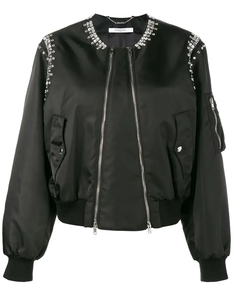 Givenchy Bomberjacke mit Strass - 001BLACK 001black