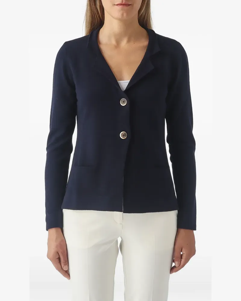 Gran Sasso button-fastening knitted jacket - Blau Blau