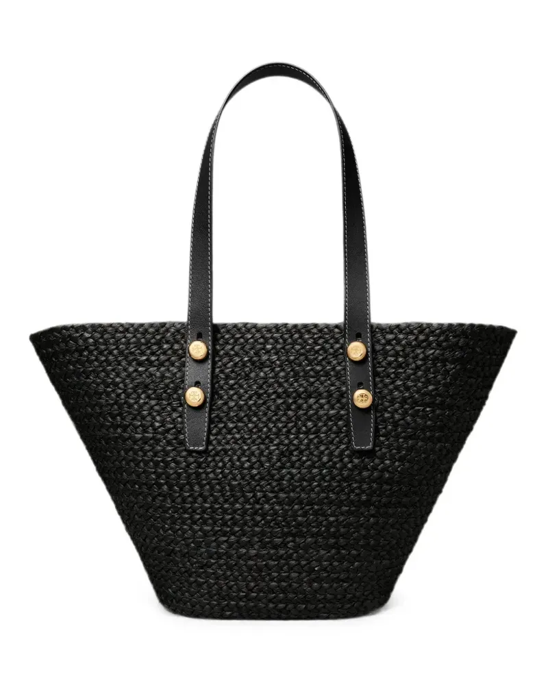 Tory Burch Kleine Romy Tote Bag - Schwarz Schwarz