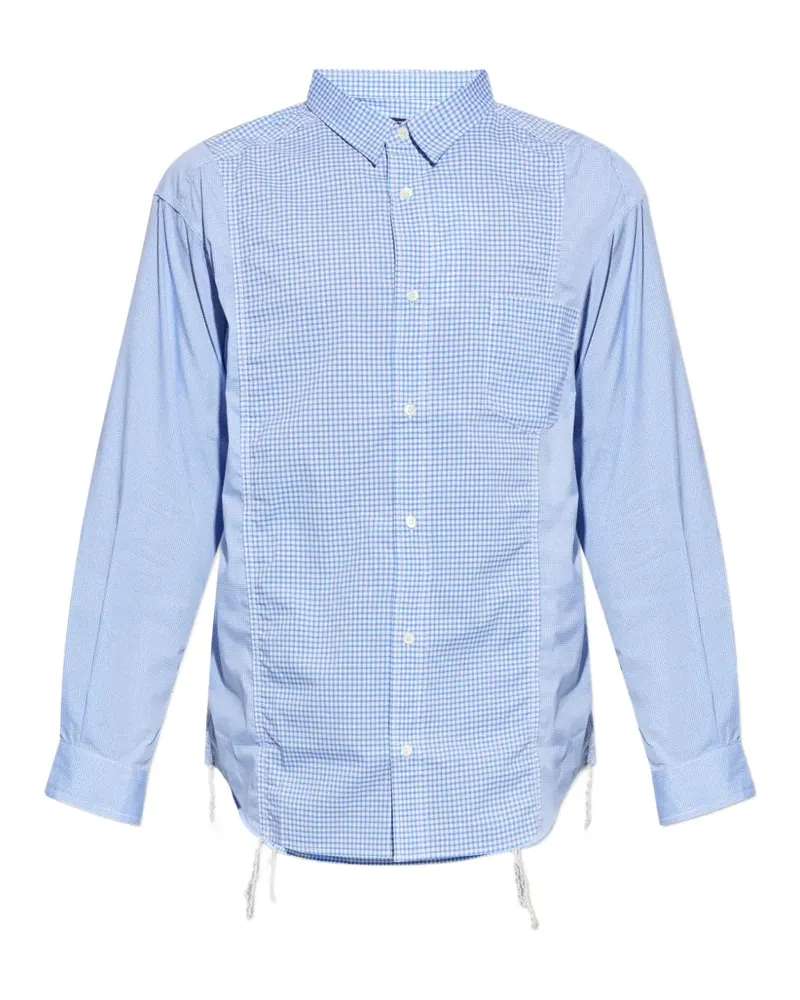 Comme des Garçons Hemd mit Vichy-Karomuster - Blau Blau
