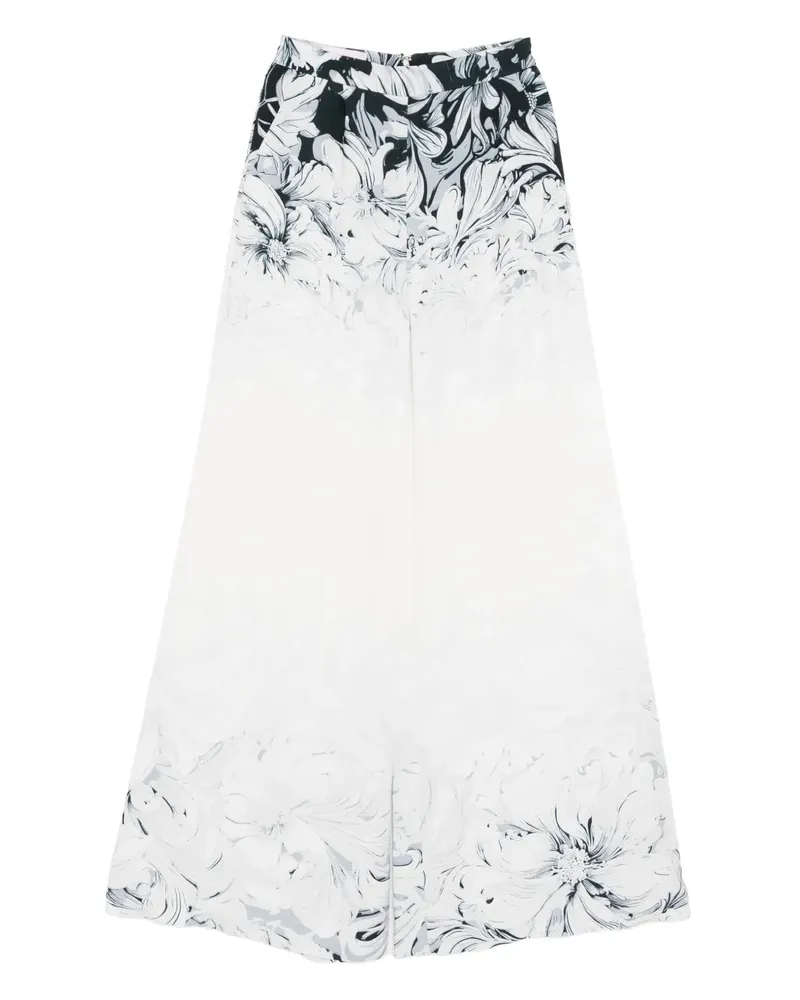Saiid Kobeisy Ausgestellte Hose mit Print - Nude Nude