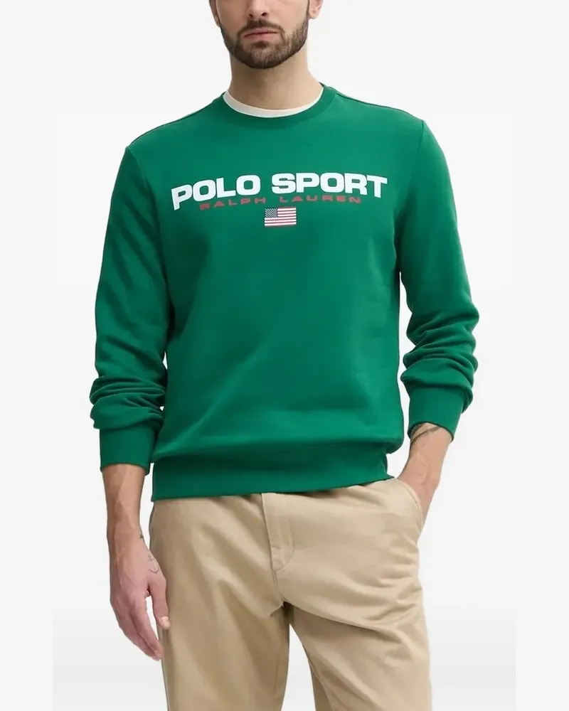 Ralph Lauren Polo Sport Sweatshirt mit rundem Ausschnitt - Grün Grün