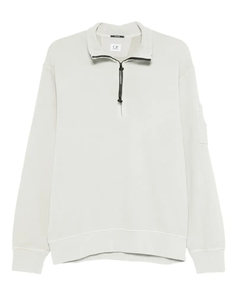 C.P. Company Sweatshirt mit Reißverschluss - Grau Grau