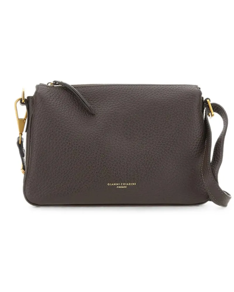 Gianni Chiarini Brooke grained leather crossbody bag - Braun Braun