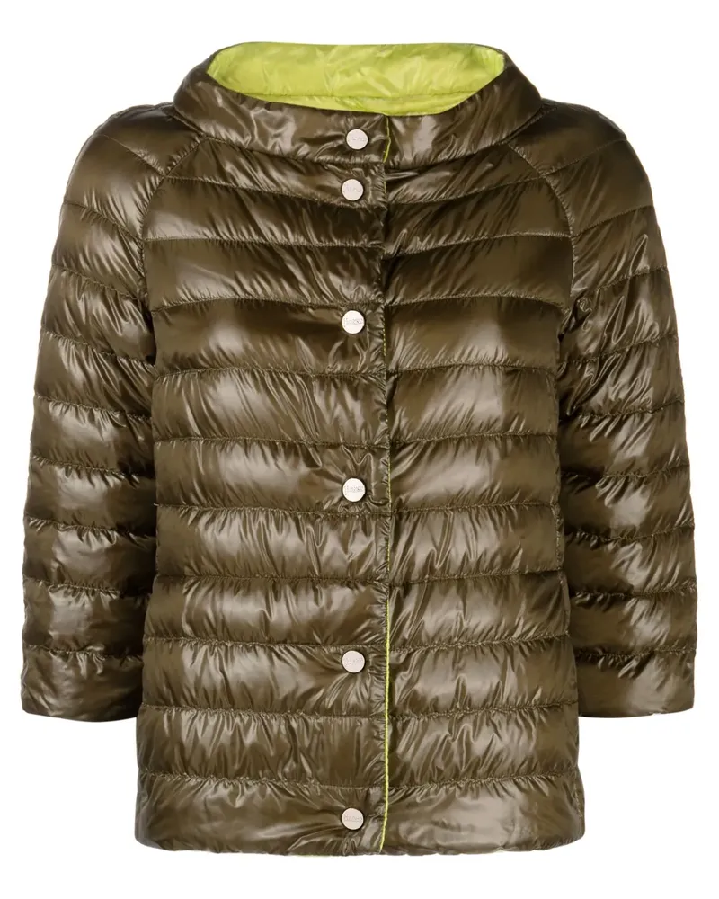 Herno Wendbare Steppjacke - Grün Grün