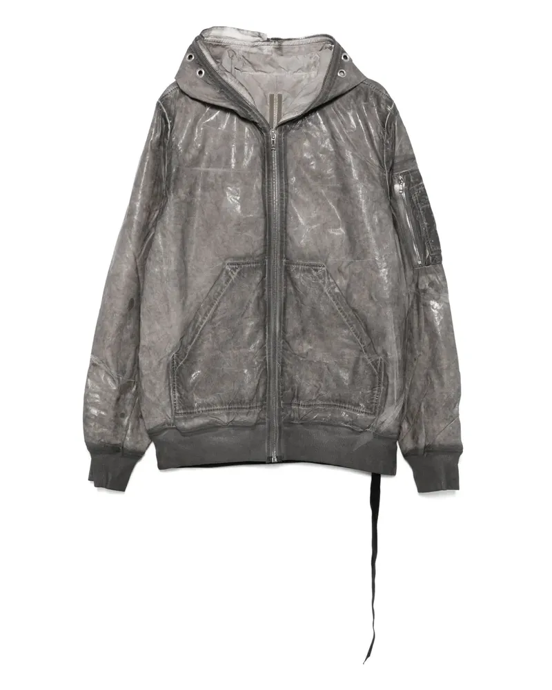 DRKSHDW by Rick Owens Gimp Flight Bomberjacke - Grau Grau