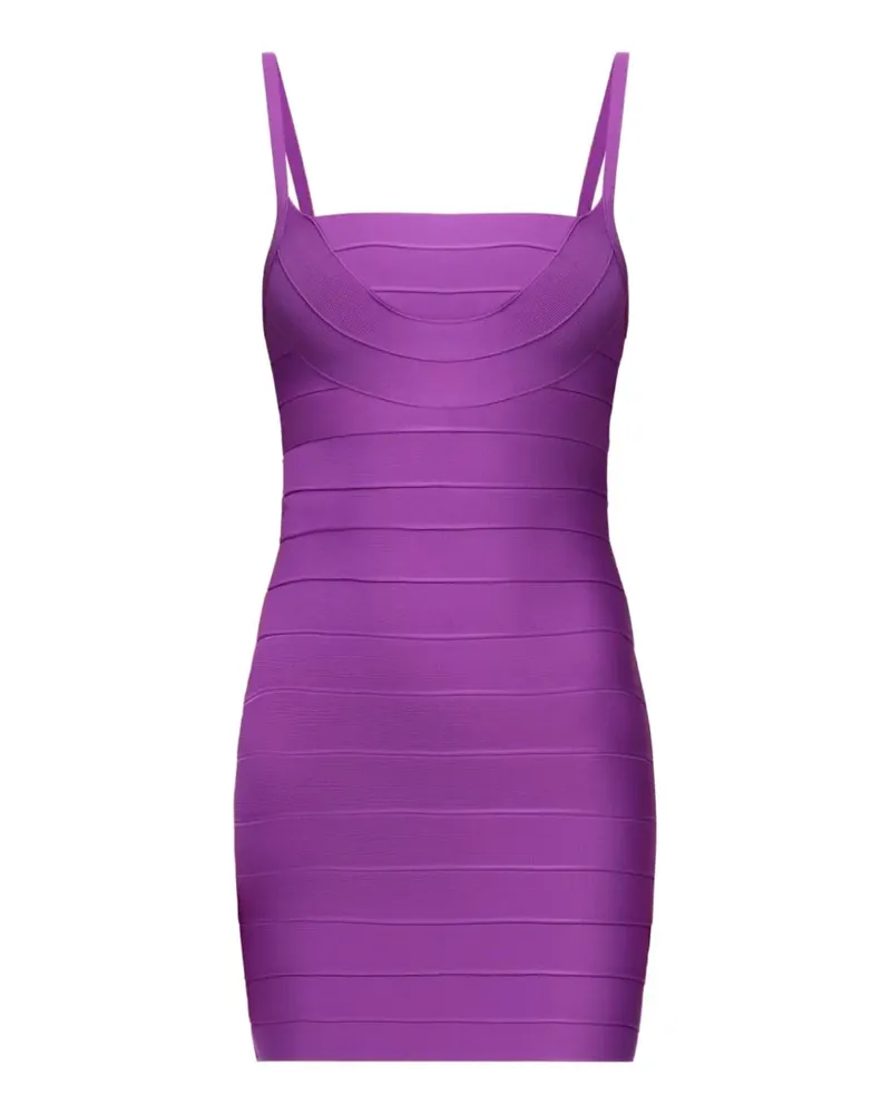 Hervé Léger The Dance Floor Minikleid - Violett Violett