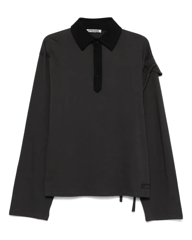 OTTOLINGER Poloshirt aus Jersey - Schwarz Schwarz
