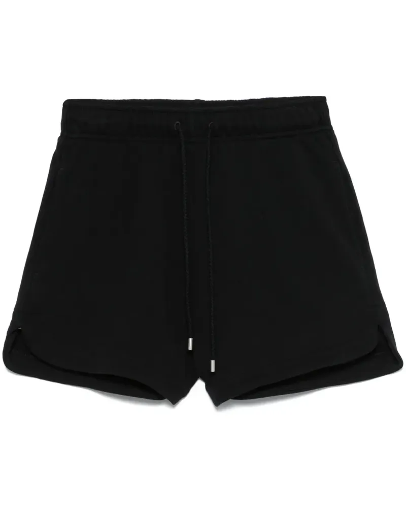 Pinko Joggingshorts mit Logo-Print - Schwarz Schwarz