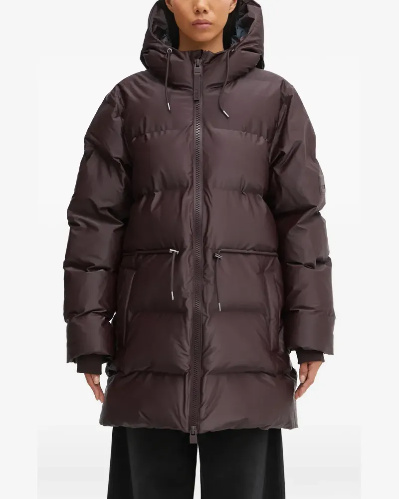 RAINS Alta W3T4 hooded padded coat - Violett Violett