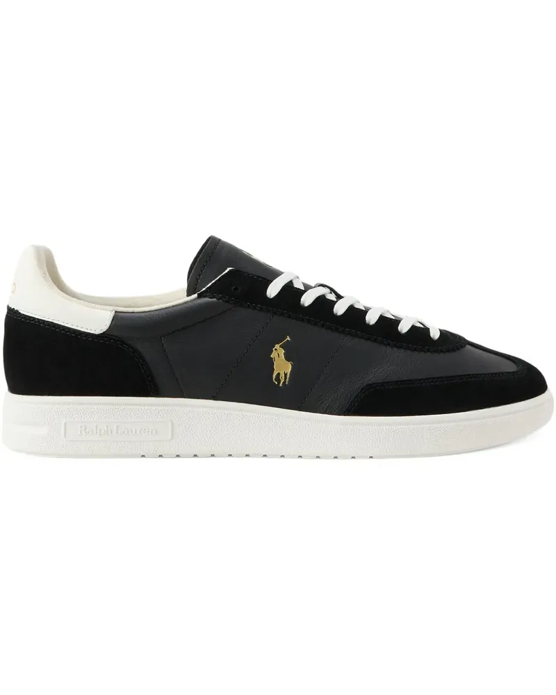 Ralph Lauren Bedford Sneakers aus Wildleder - Schwarz Schwarz