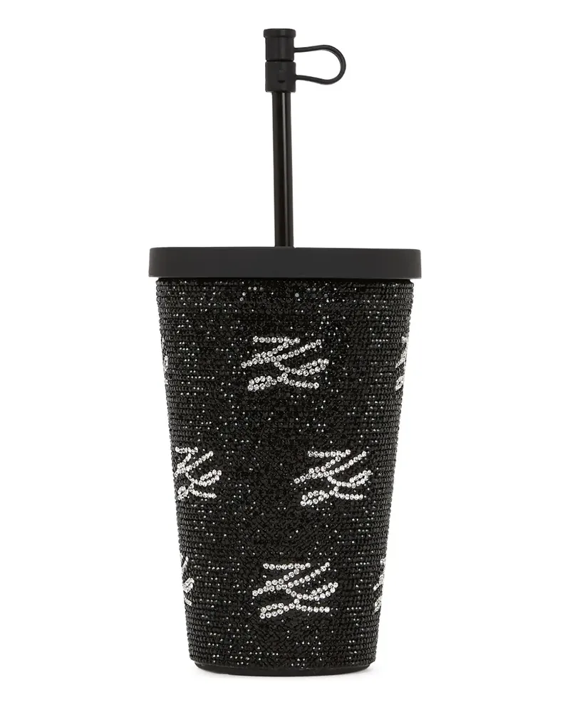 Karl Lagerfeld K/Autograph Reisebecher - Schwarz Schwarz