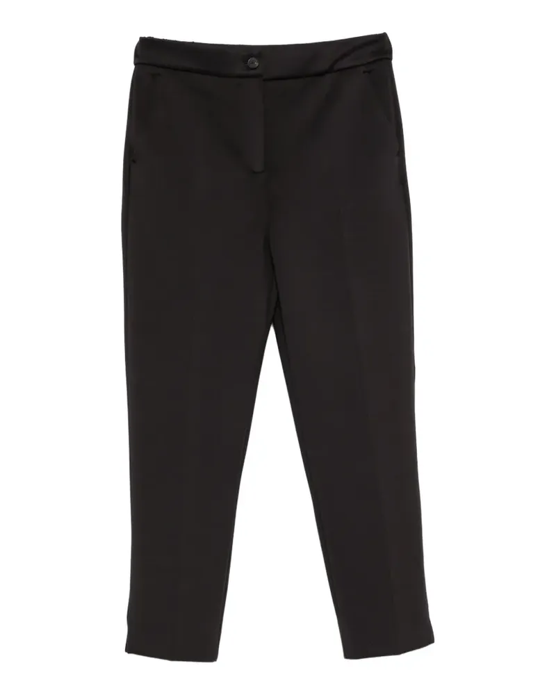 Max Mara Feroce elasticated-waistband slim-fit trousers - Schwarz Schwarz