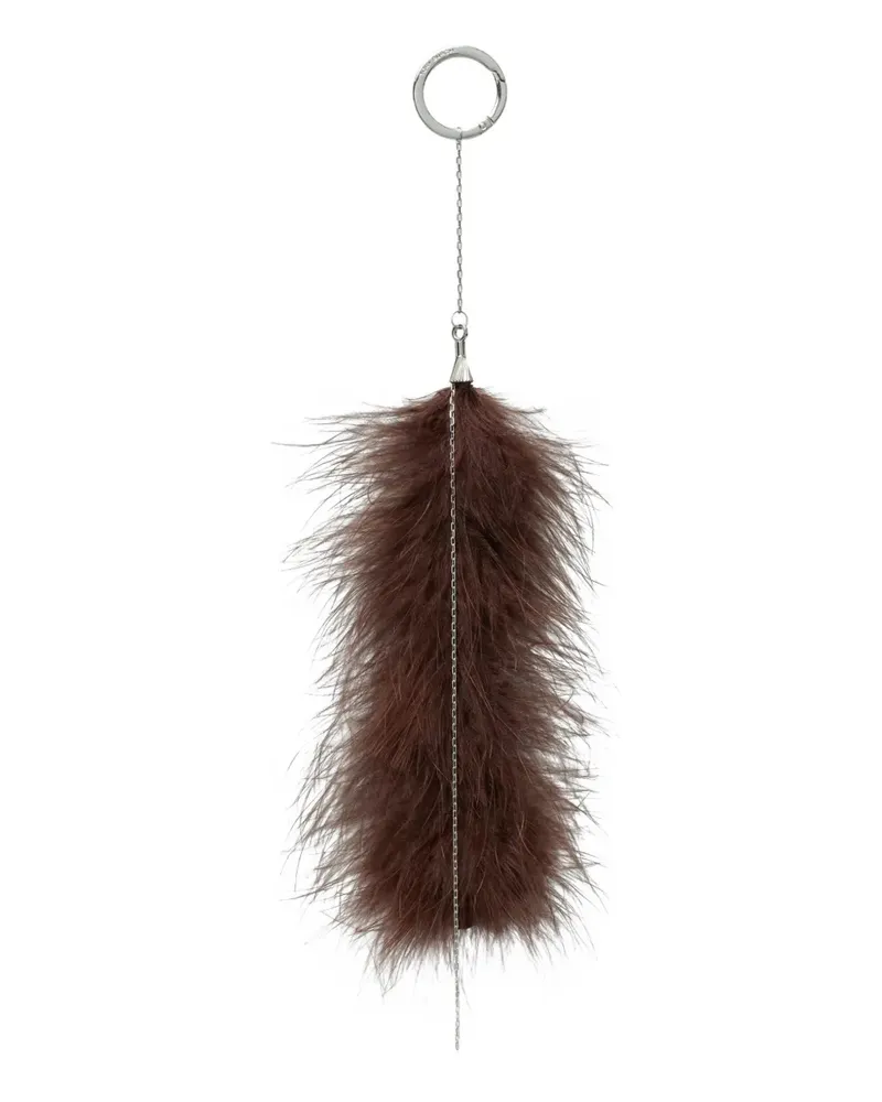 Tory Burch feather charm - Braun Braun