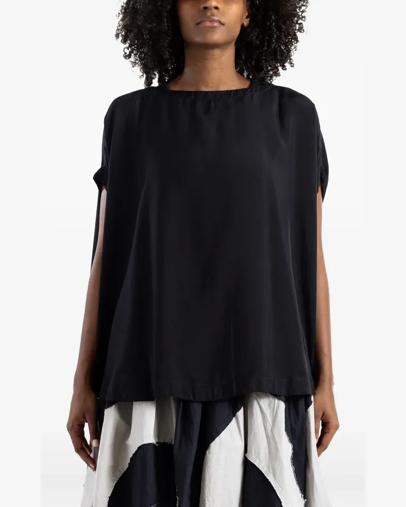 Casey Casey Tulipy Francesca top - Schwarz Schwarz