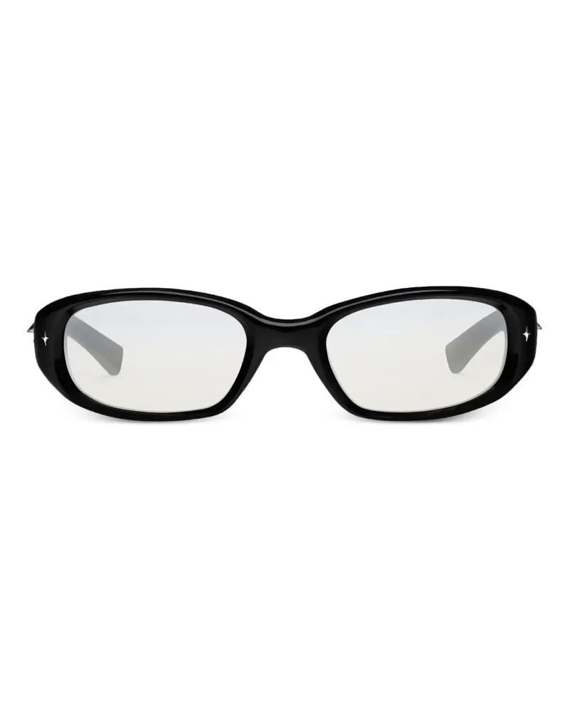 Gentle Monster Kafka 01 Brille mit Sternverzierung - Schwarz Schwarz