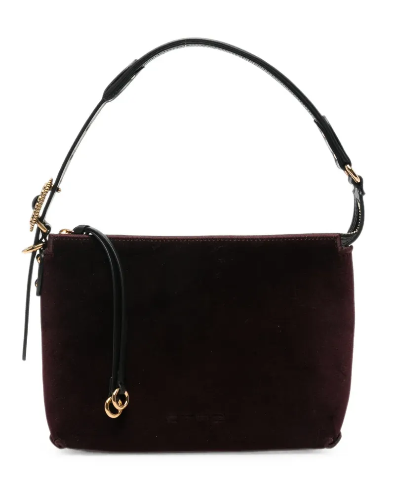 Etro suede shoulder bag - Rot Rot