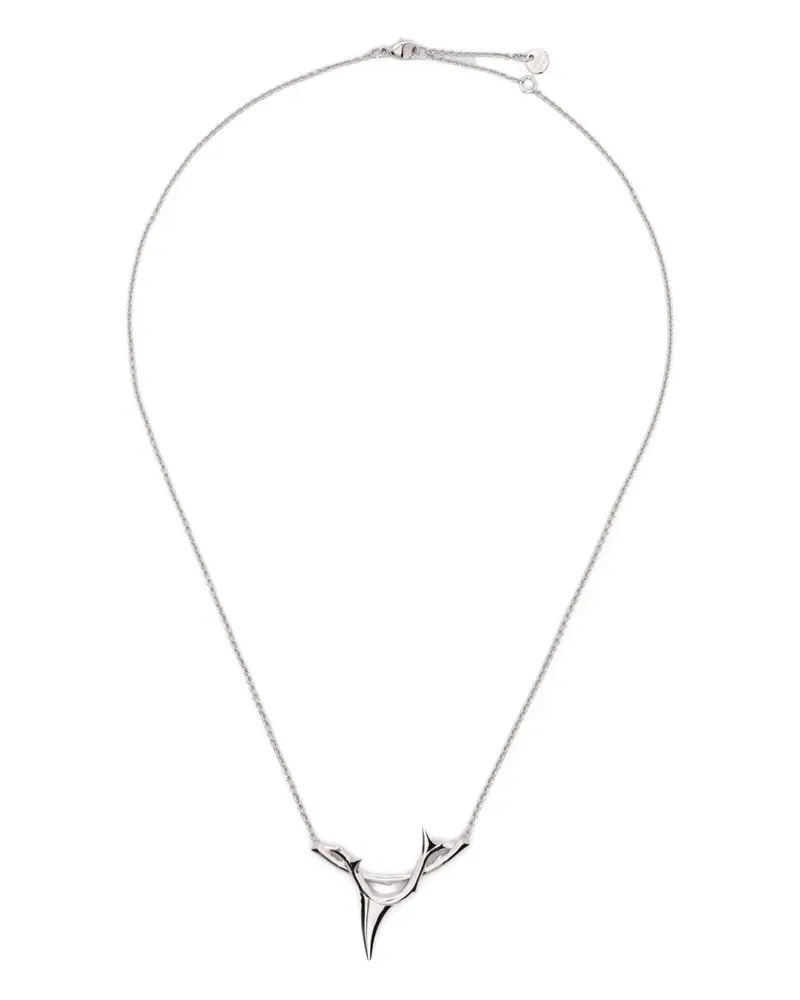 Shaun Leane Rose Thorn Branch pendant necklace - Silber Silber