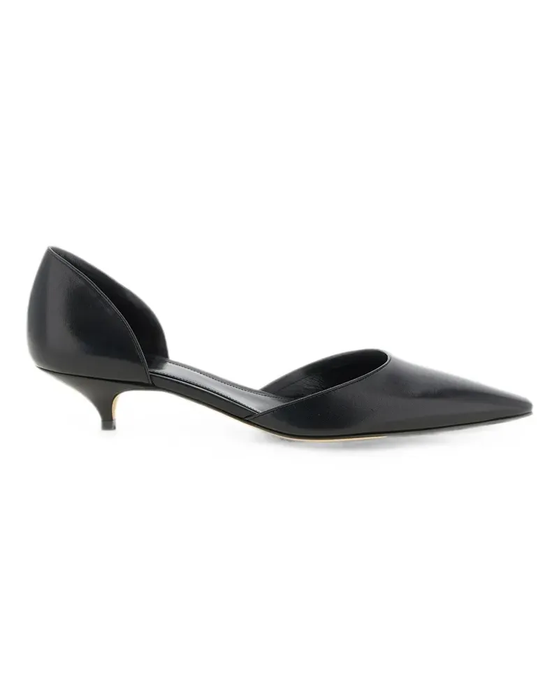 The Row Liisa D'Orsay Pumps mit Kitten-Heels - Schwarz Schwarz