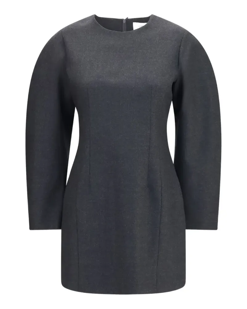 P.A.R.O.S.H. P.A.R.O H. Midikleid mit langen Ärmeln - Grau Grau