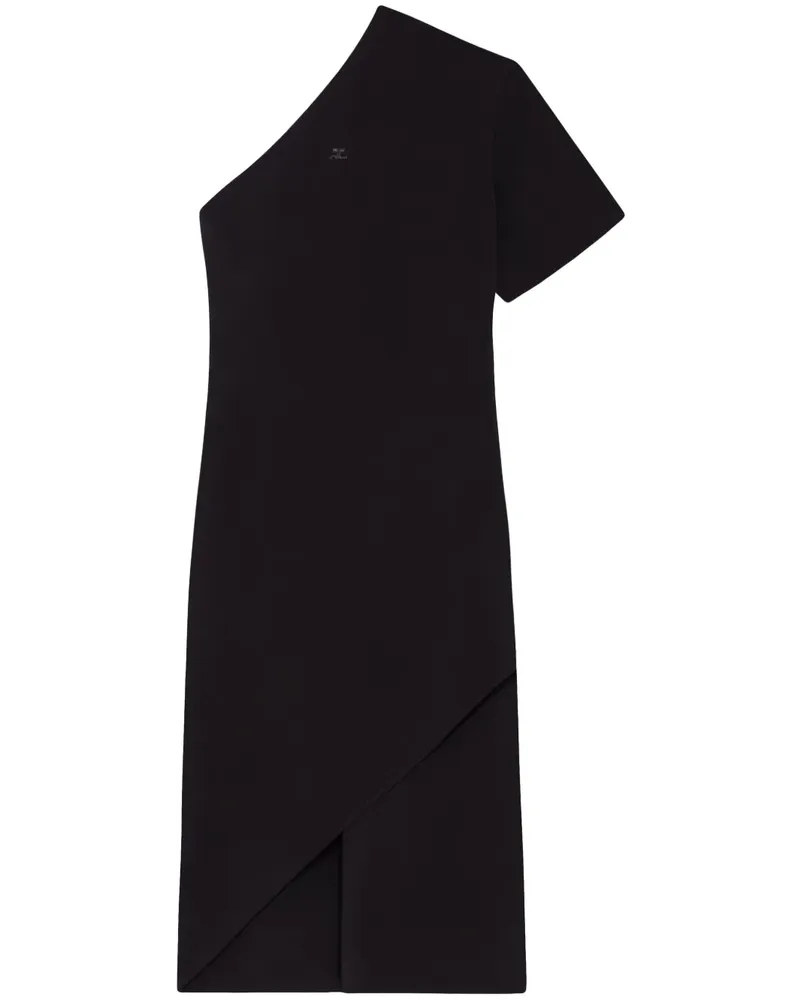 Courrèges Infinity Midikleid - Schwarz Schwarz