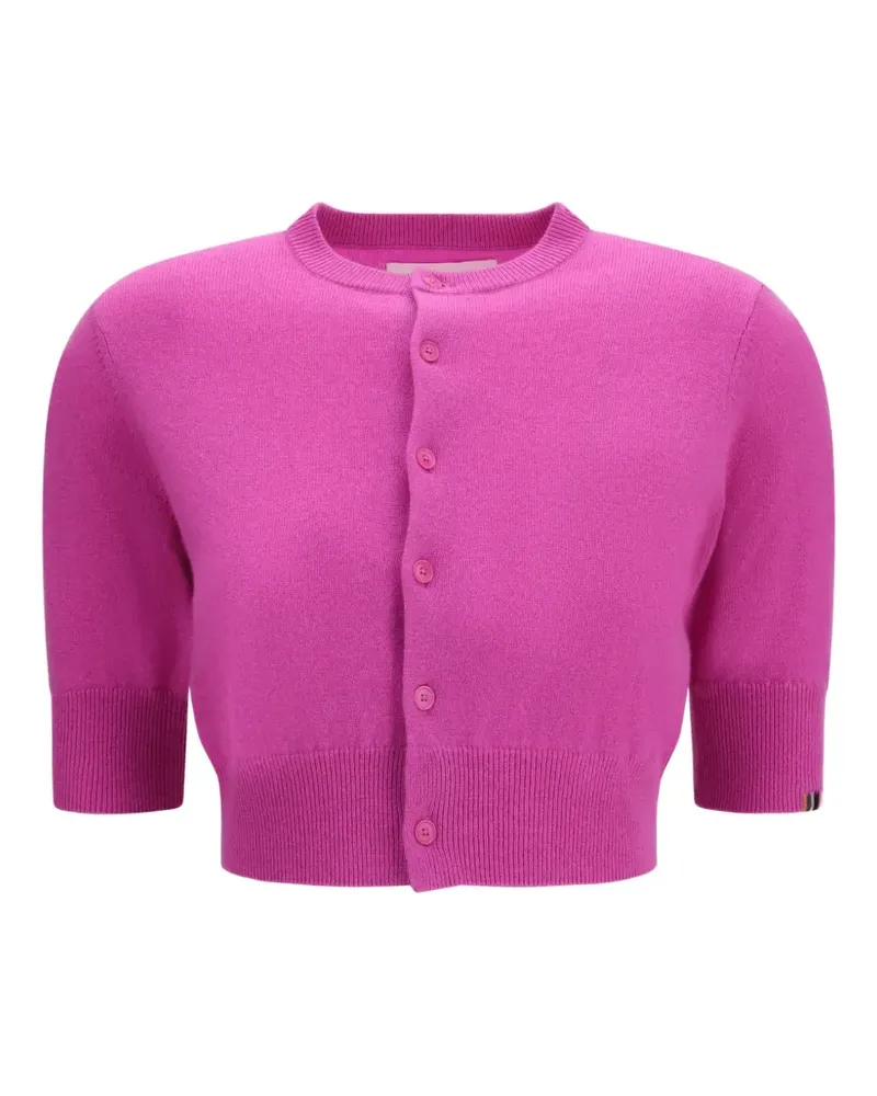 extreme cashmere n°474 Super Little cardigan - Rosa Rosa