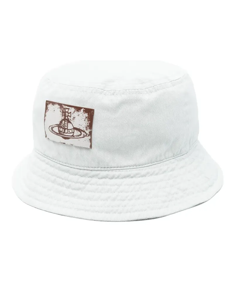 Vivienne Westwood Fischerhut mit Orb-Patch - Blau Blau