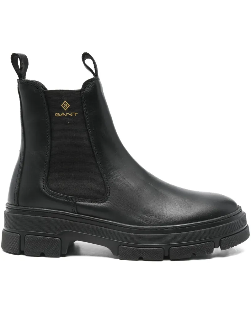 Gant Monthike Stiefel - Schwarz Schwarz