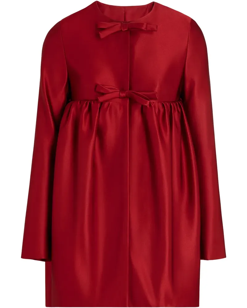 Giambattista Valli Minikleid mit Schleife - Rot Rot