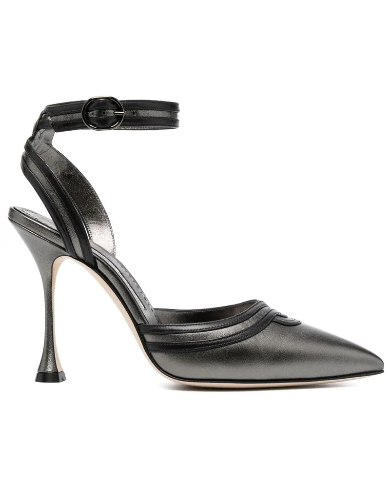 Manolo Blahnik Pumps 105mm - Grau Grau