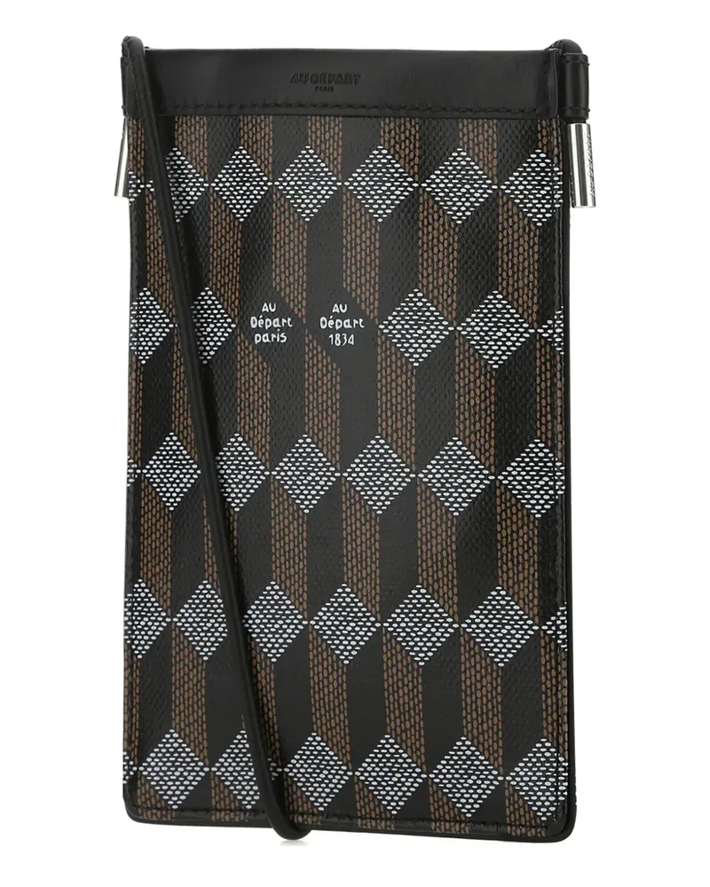 AU DÉPART Handytasche mit geometrischem Muster - 282 282 282