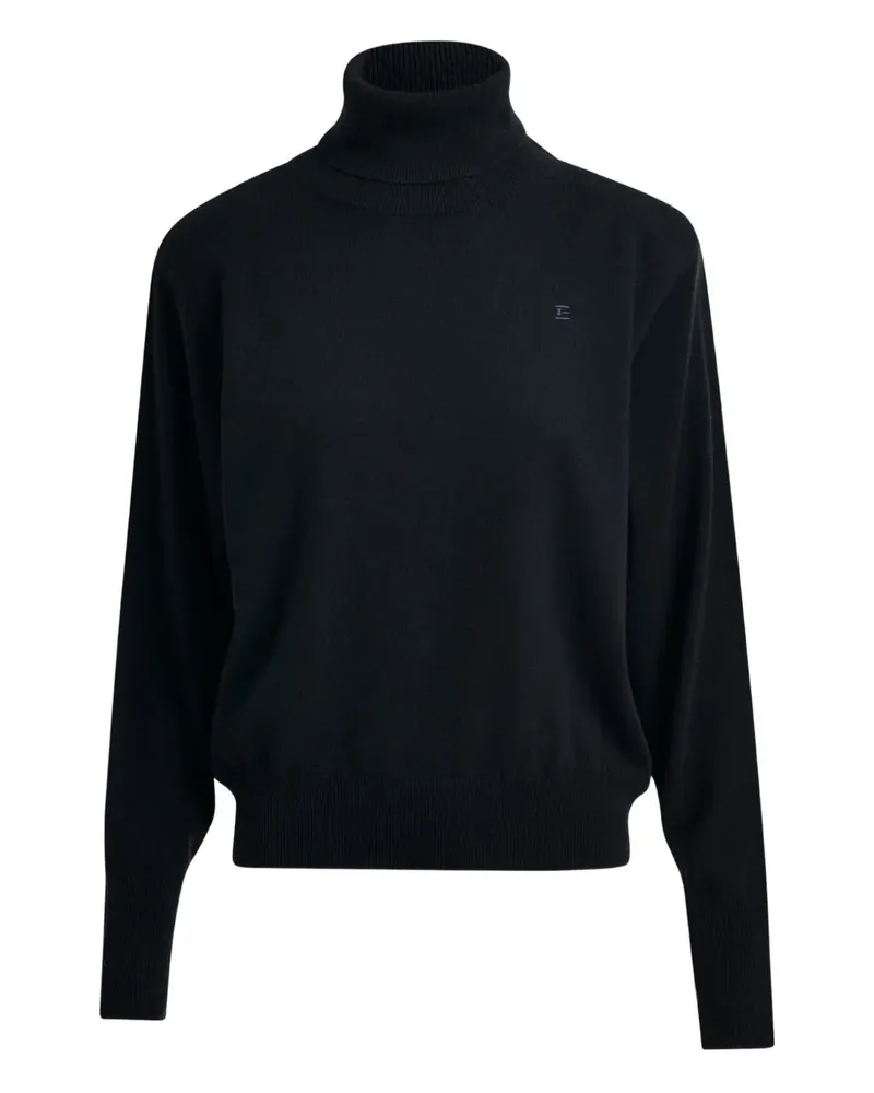 Essentiel Ilibra Pullover mit Logo-Stickerei - Schwarz Schwarz