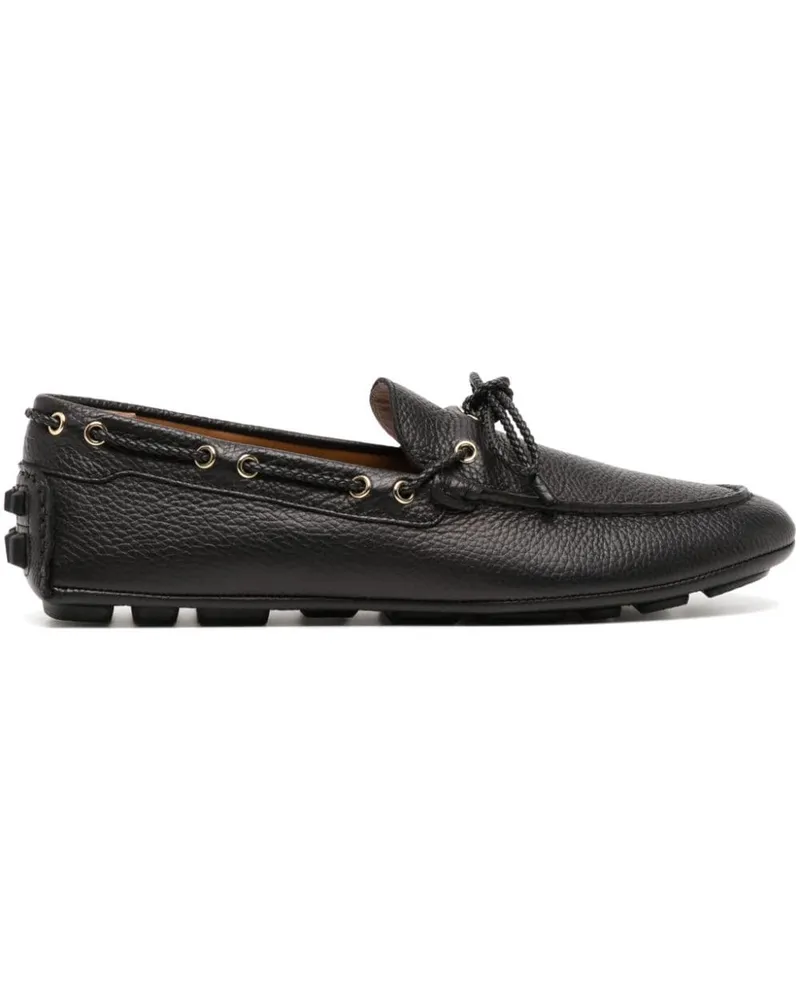 Bally Loafer mit Schnürung - Schwarz Schwarz