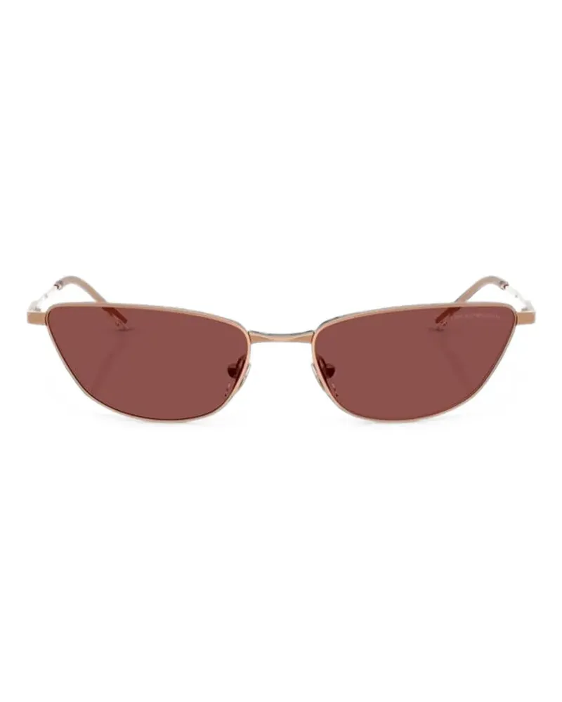 Emporio Armani Sonnenbrille mit Cat-Eye-Gestell - Rosa Rosa