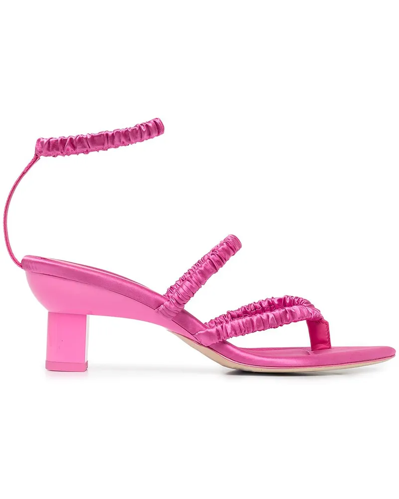 3.1 phillip lim Verona Sandalen aus Satin 60mm - Rosa Rosa
