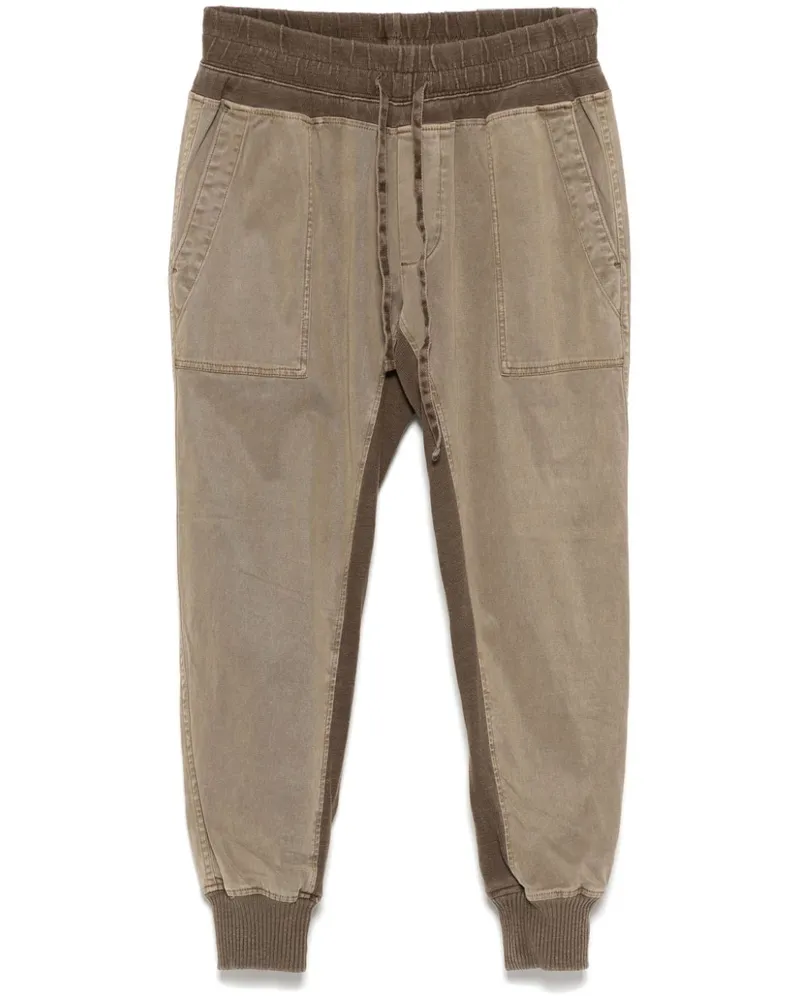 James Perse Mixed Media Hose - Braun Braun