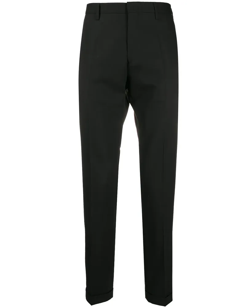 Paul Smith Hose mit schmalem Bein - Schwarz Schwarz