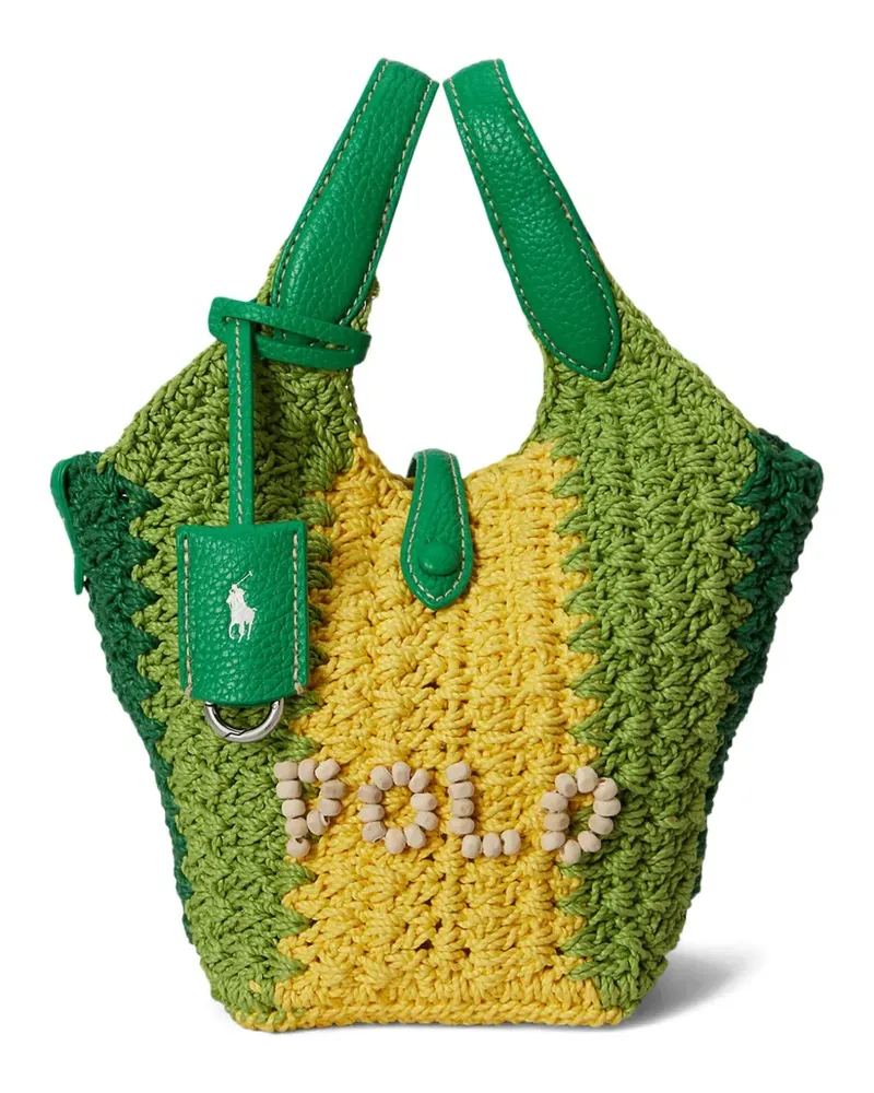Ralph Lauren Polo Player Tote Bag - Grün Grün