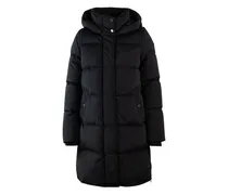 Gefütterte Kapuzenjacke - Schwarz