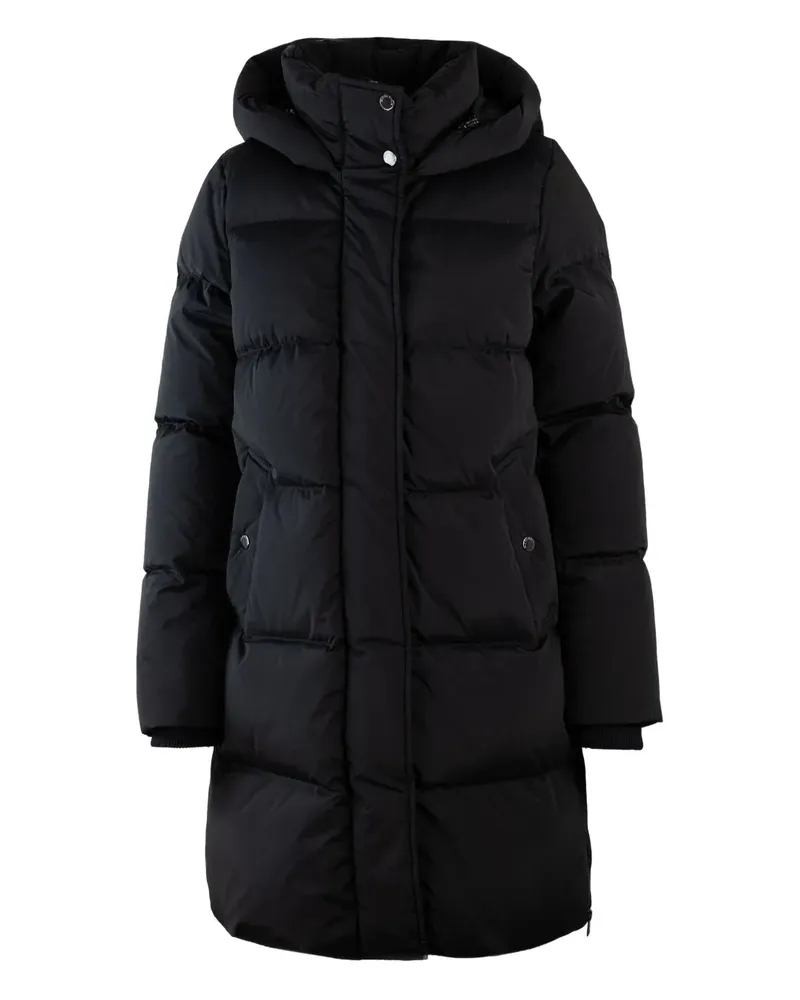 Woolrich Gefütterte Kapuzenjacke - Schwarz Schwarz