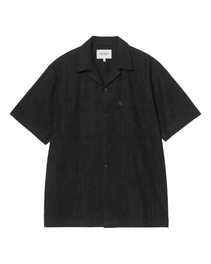 Carhartt WIP Gareth pocket cotton shirt - Schwarz Schwarz