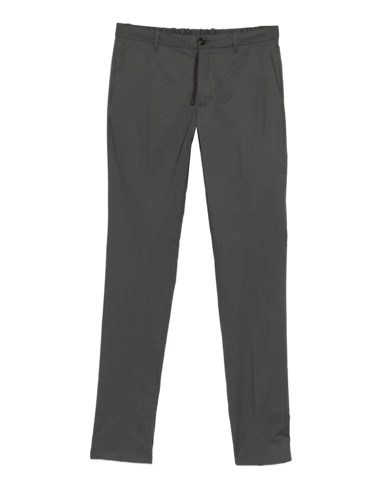 Incotex elasticated-waistband trousers - Grau Grau