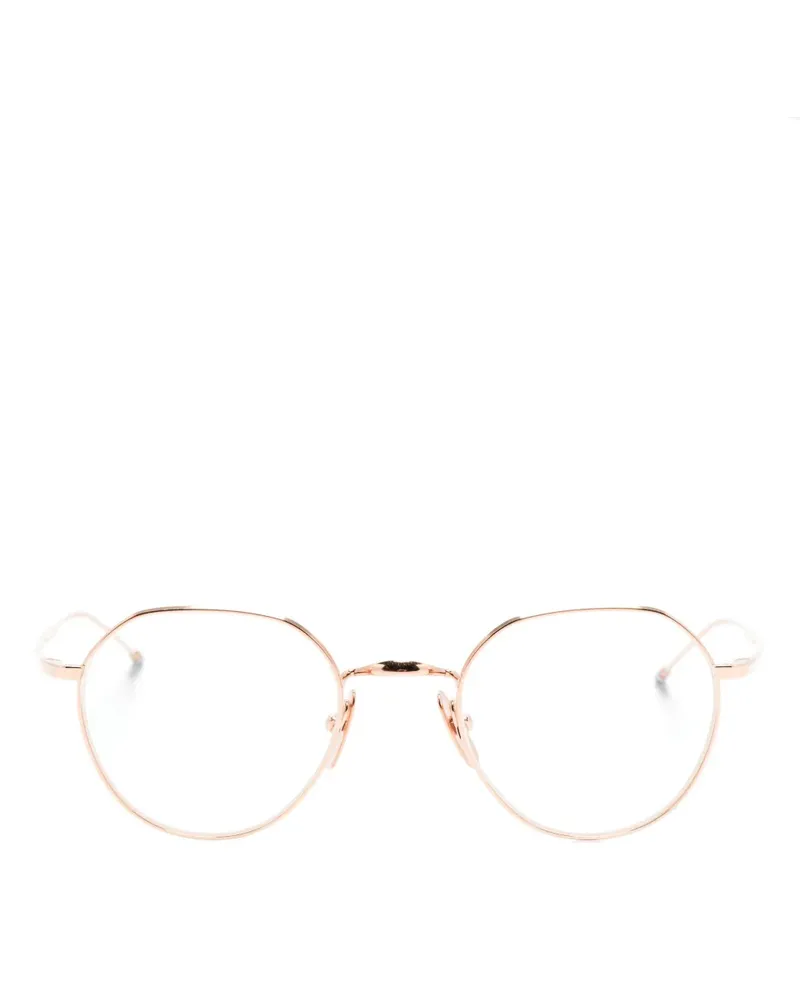 Thom Browne Brille mit rundem Gestell - Rosa Rosa