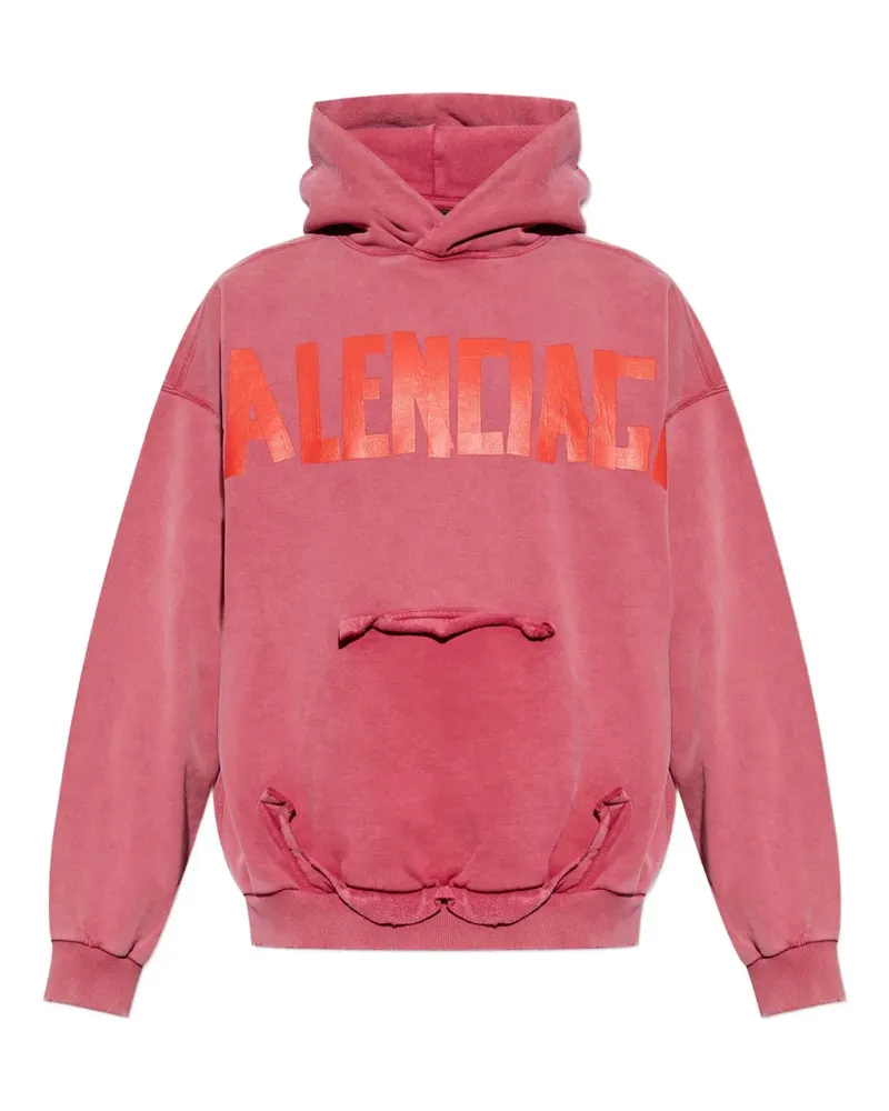 Balenciaga Klassischer Hoodie - Rosa Rosa