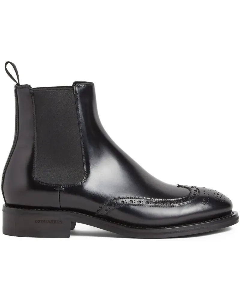 Dsquared2 Neoclassico Chelsea-Boots - Schwarz Schwarz