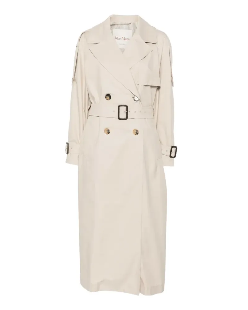Max Mara Trenchcoat mit Gürtel - Nude Nude