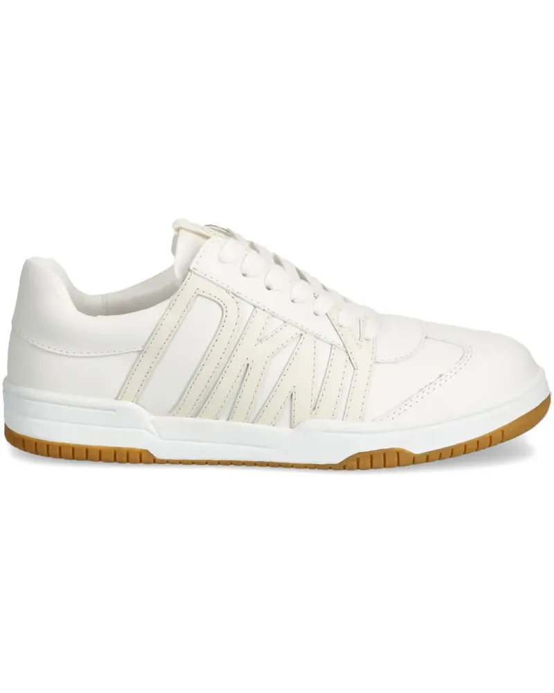 DKNY Sneakers mit Logo-Patch - Weiß Weiß