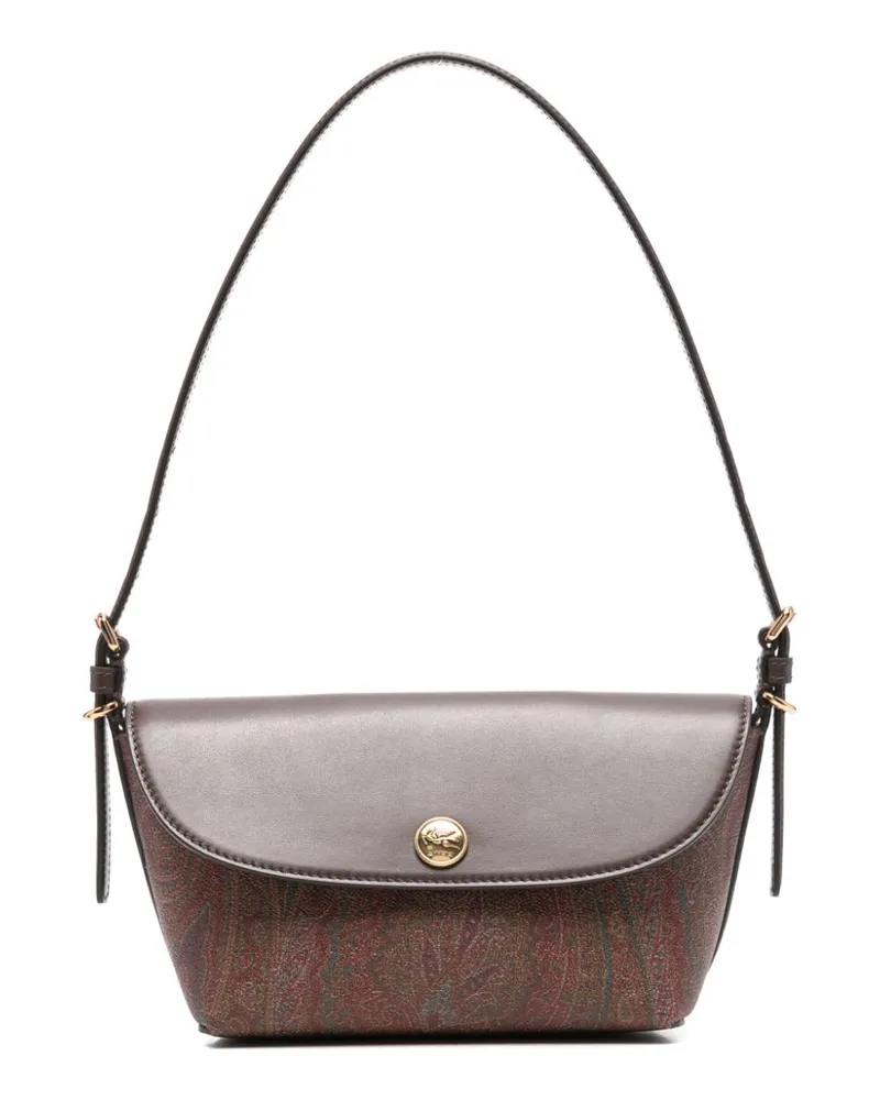Etro Barchetta Arnica Schultertasche - Braun Braun